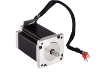 2-Phasen Schrittmotor Standard mit Gewebeschlauch